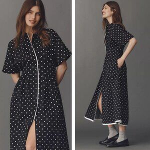 The Tobie Shirt Dress by Exquise Anthropologie NWT Size Large